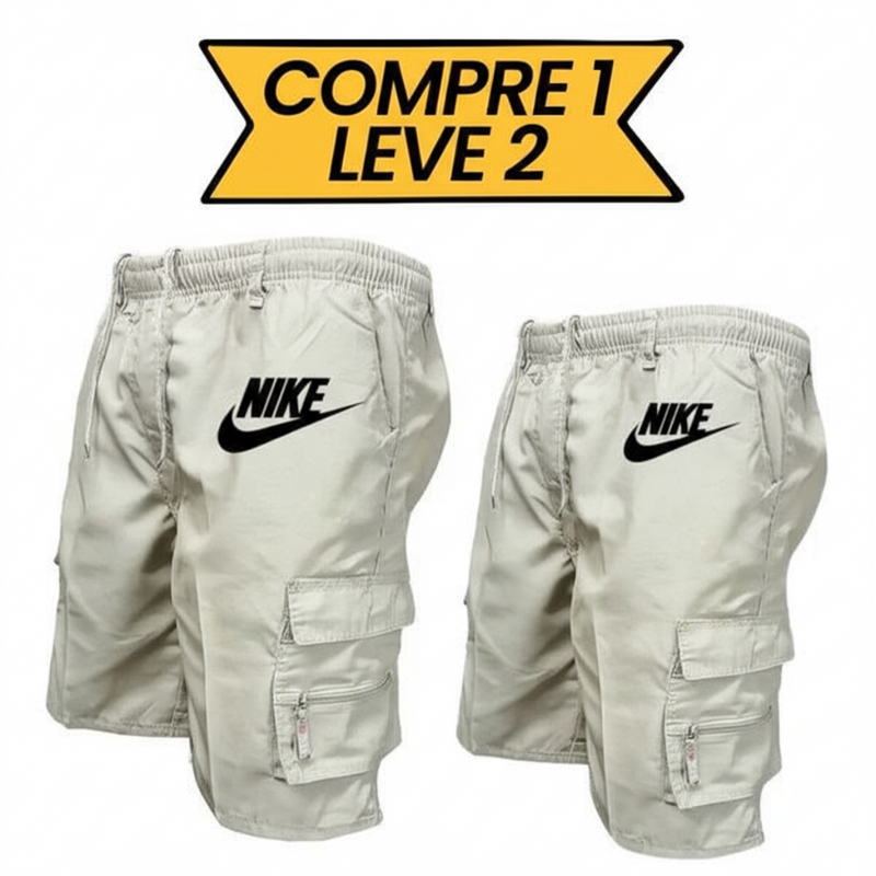 Bermuda Masculina Νіkе - Compre 1 Leve 2