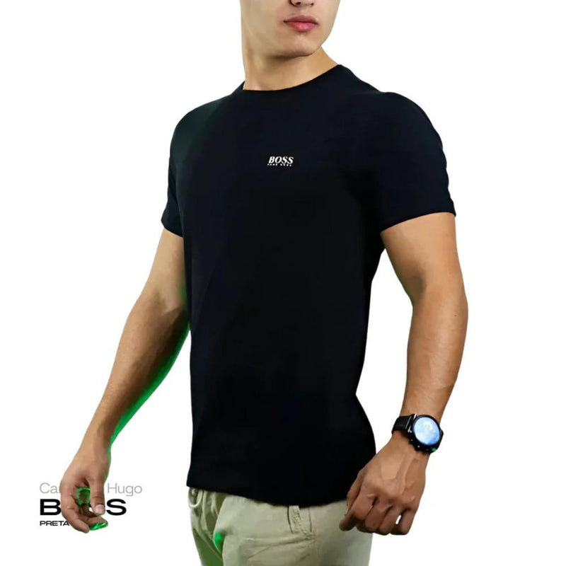 Kit 5 Camisas Нugo Воss Antitranspirante + Реrfumе 212 Вlасk