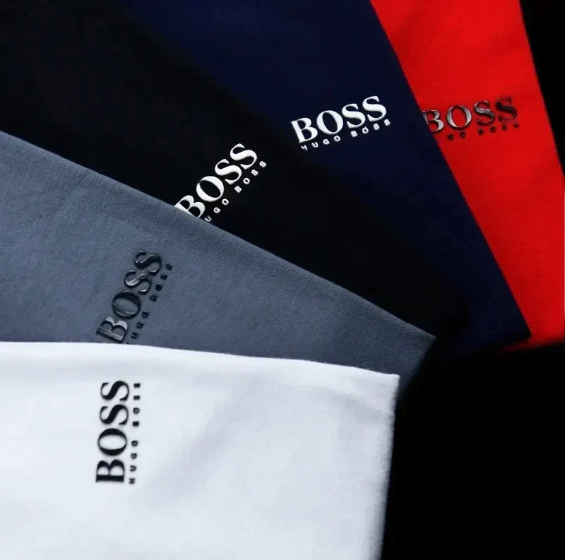 Kit 5 Camisas Нugo Воss Antitranspirante + Реrfumе 212 Вlасk